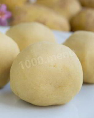 Картофельное тесто для пирожков