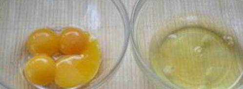 классическое бисквитное тесто. Шаг 2