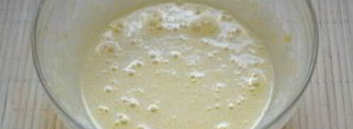 классическое бисквитное тесто. Шаг 4