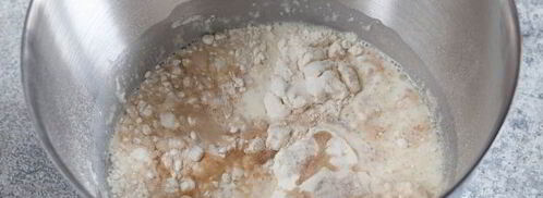 пышное дрожжевое тесто для пиццы. Шаг 4