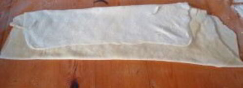 слоеное пресное тесто. Шаг 8