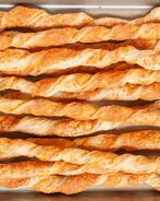 Слоеное тесто с сыром