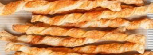 слоеное тесто с сыром. Шаг 9