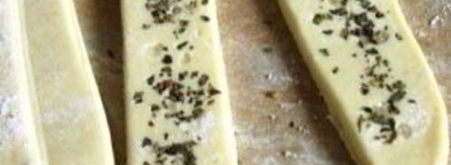 слоеное творожное тесто. Шаг 4