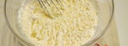 тесто для блинов на молоке. Шаг 3