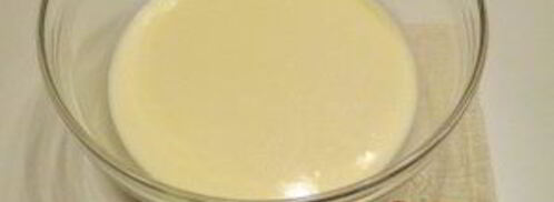 тесто для блинов на молоке. Шаг 4