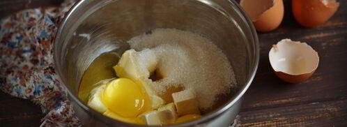 тесто для кекса. Шаг 2