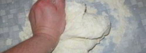 тесто для мантов. Шаг 7