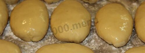 тесто для пирожков плюшек и булочек. Шаг 10