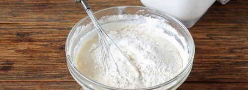 тесто для пиццы на кефире без дрожжей. Шаг 6