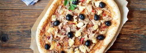 тесто для пиццы на кефире без дрожжей. Шаг 8