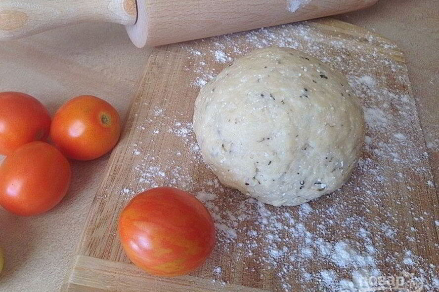 Рецепт тесто для пиццы с творогом