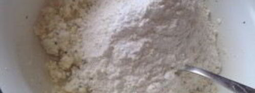 тесто для пиццы с творогом. Шаг 4