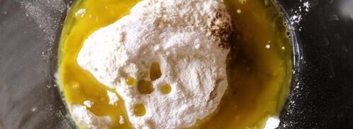 тесто для сладкой выпечки на вине. Шаг 2