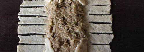 тесто для сладкой выпечки на вине. Шаг 9