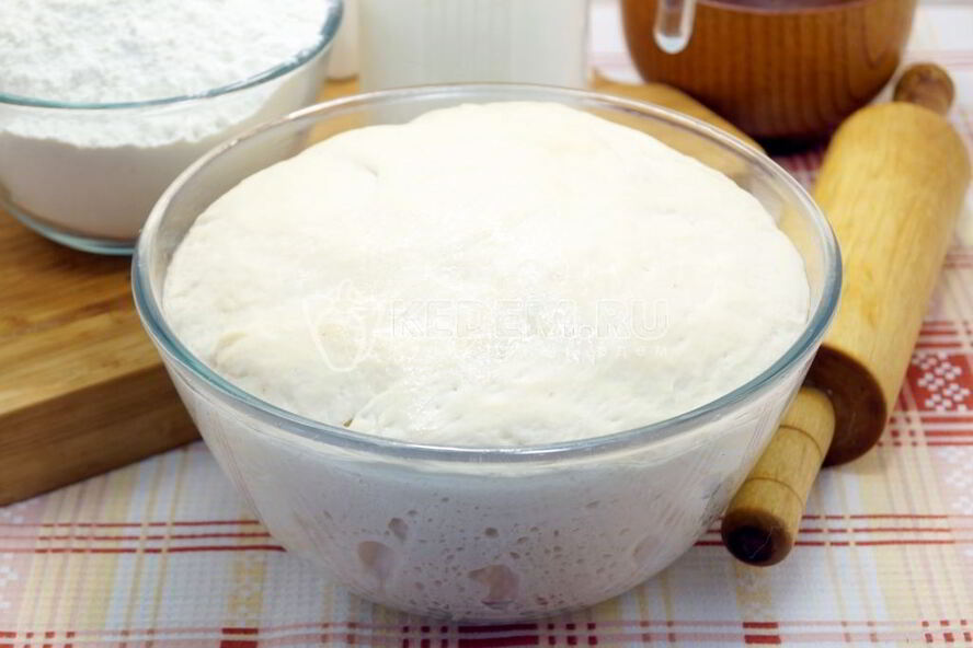 Рецепт тесто на кефире для пирожков