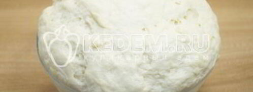 тесто на кефире для пирожков. Шаг 6