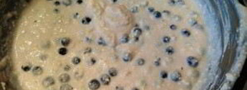 творожное тесто с ягодами. Шаг 5