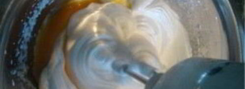 воздушное бисквитное тесто. Шаг 4