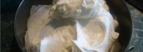 воздушное бисквитное тесто. Шаг 6