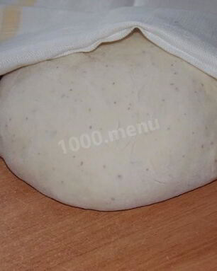 Заварное дрожжевое тесто для пирожков на воде