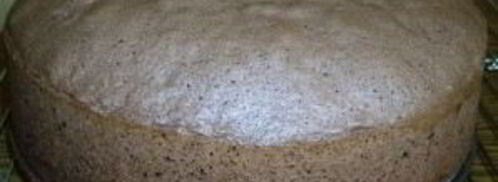 бисквит с какао классический. Шаг 9