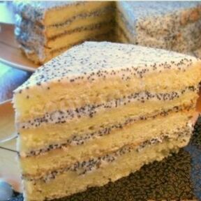 Торты с маком