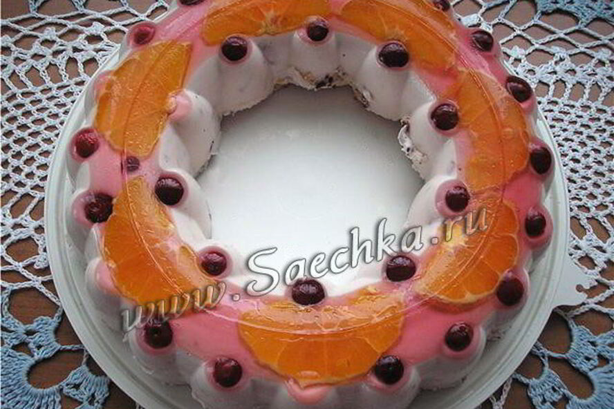 Рецепт йогуртовый торт