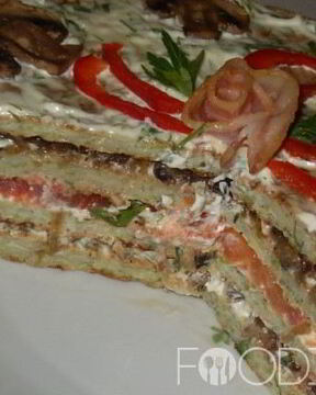 Кабачковый торт