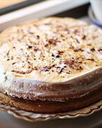 Легкий бисквитный тортик