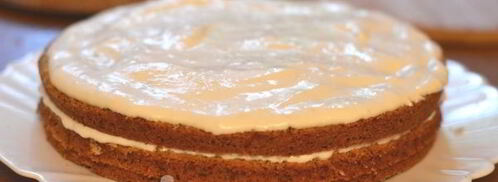 маковый торт с творожным кремом. Шаг 11