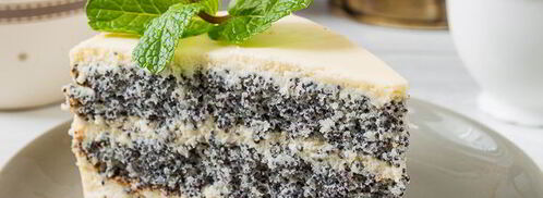 маковый торт с заварным кремом. Шаг 17