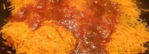 мясной торт с рисом голубчик. Шаг 6