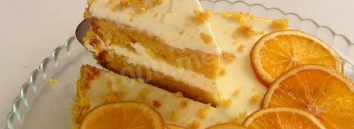 осенний торт из тыквы с апельсином. Шаг 21