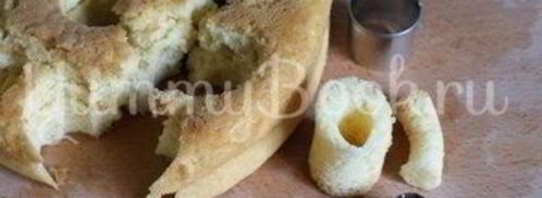 шоколадный семифредо с бисквитом. Шаг 2