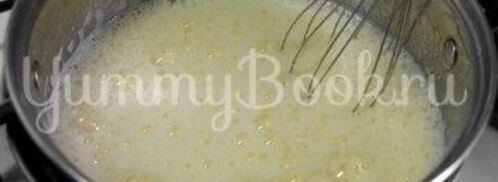 шоколадный семифредо с бисквитом. Шаг 3