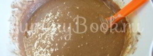 шоколадный семифредо с бисквитом. Шаг 6
