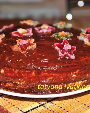 Сметанник с маком и орехами