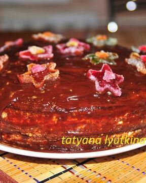 Сметанник с маком и орехами