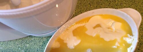 торт бисквит с фруктами. Шаг 7