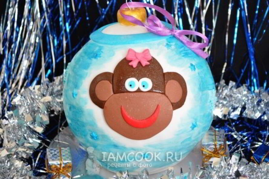 Рецепт торт елочная игрушка