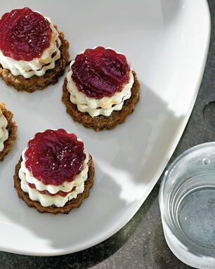 Торт из свеклы с козьим сыром