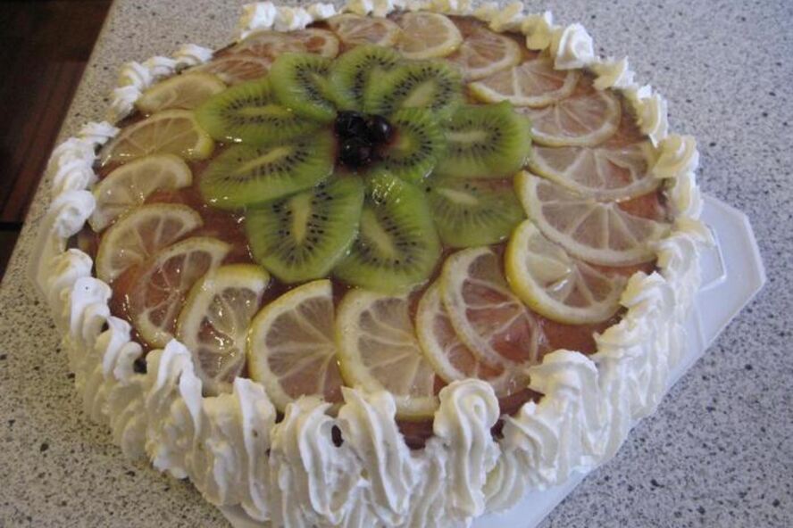 Рецепт торт лимонный сюрприз