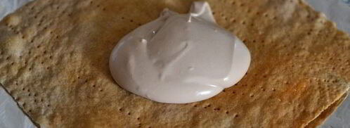 торт наполеон шоколадно-сливочный. Шаг 18