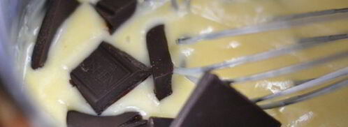 торт наполеон шоколадно-сливочный. Шаг 8