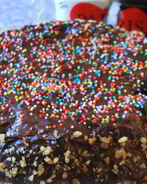 Торт Пища богов с именным кремом