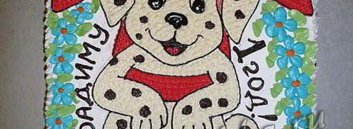 торт-разукрашка с нюшей. Шаг 9