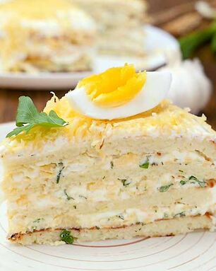 Торт с капустой