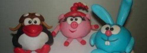 торт смешарики. Шаг 10