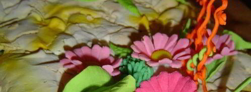 торт цветы в пустыне. Шаг 3